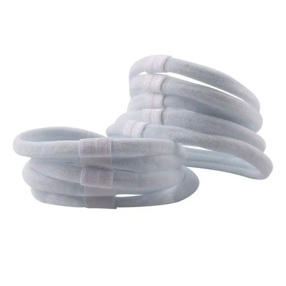 Interchangeable Soft Nylon Headband with Loop for Clip ideal for Baby 6 Pcs - Picture 4 of 10